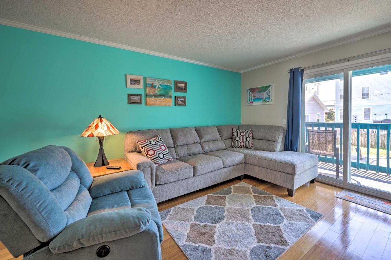 Condo With Balcony And Pool Walk To 2 Beach Accesses! Carolina Beach Buitenkant foto