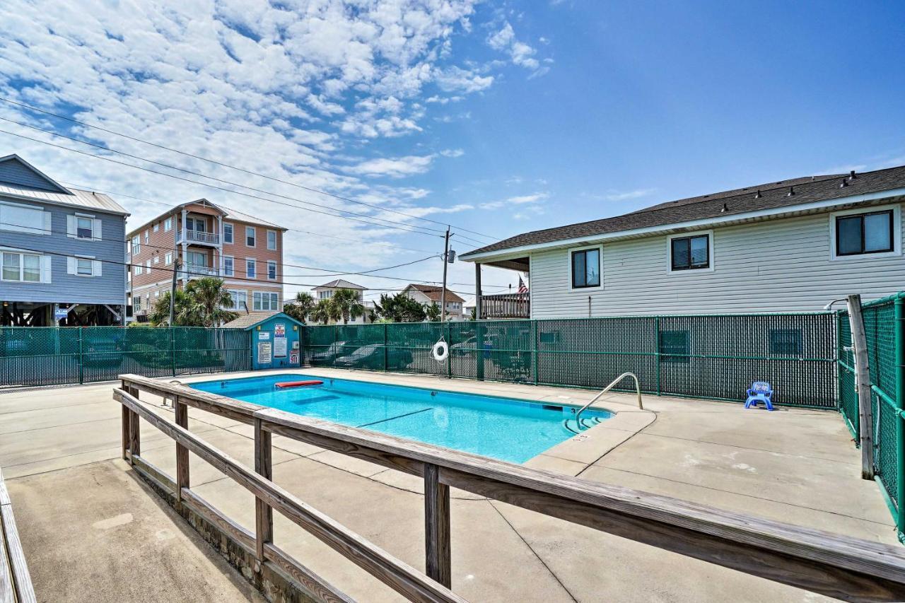 Condo With Balcony And Pool Walk To 2 Beach Accesses! Carolina Beach Buitenkant foto